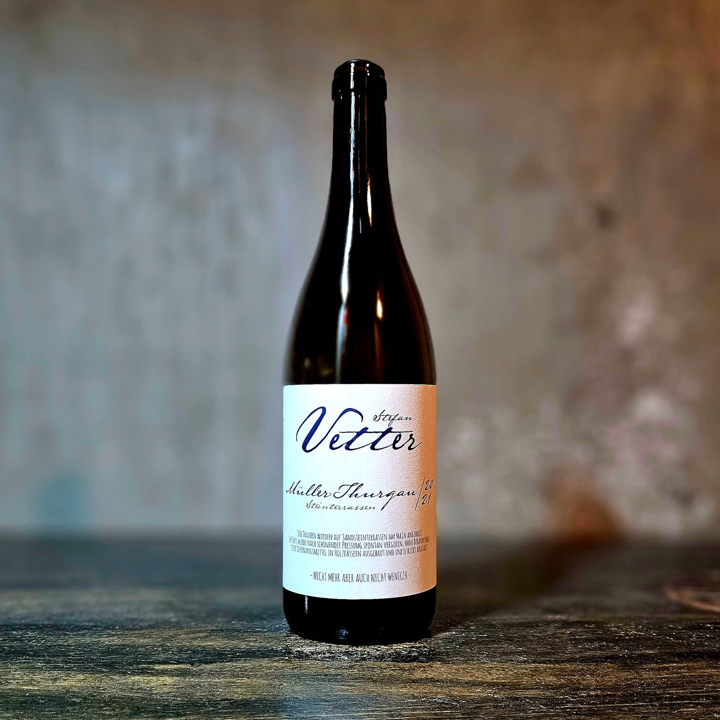 Stefan Vetter - Müller Thurgau, Steinterrassen, Franken, Germany (2021)