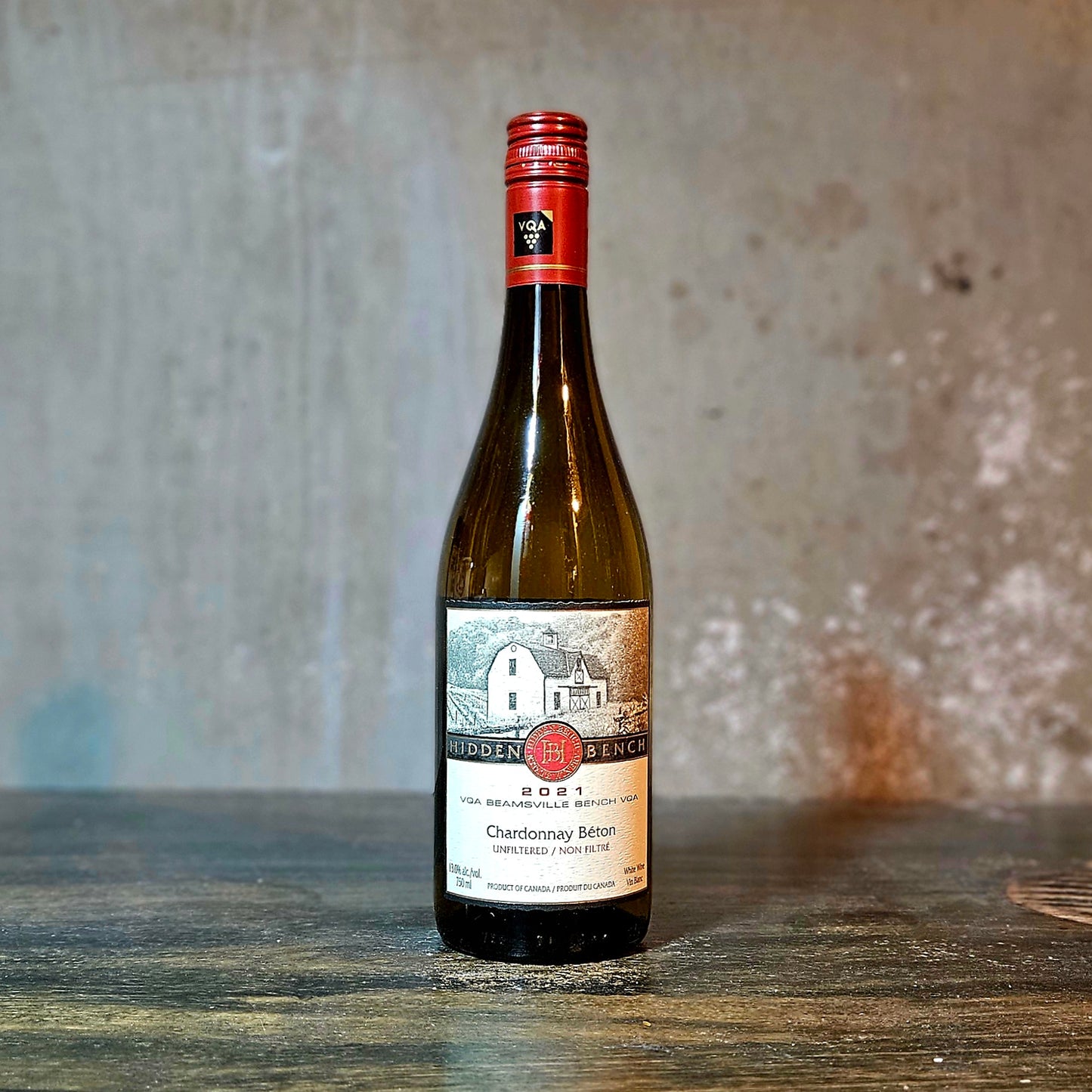 Hidden Bench - Chardonnay Beton, Beamsville Bench, Niagara, Canada (2021)