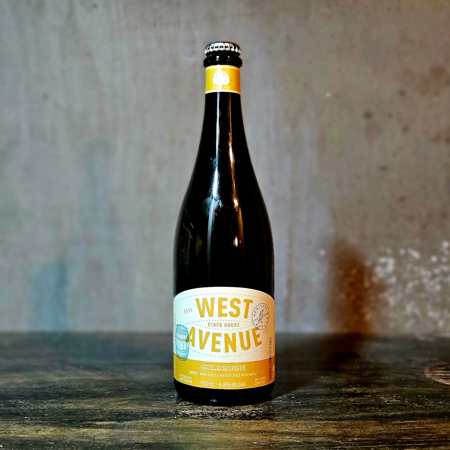 West Avenue "Goldrush" Barrel Aged Goldrush Cider