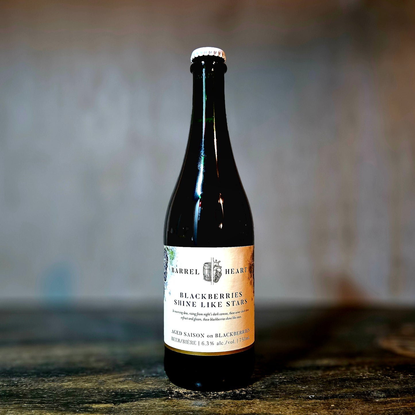Barrel Heart "Blackberries Shine Like Stars" Saison (2021)
