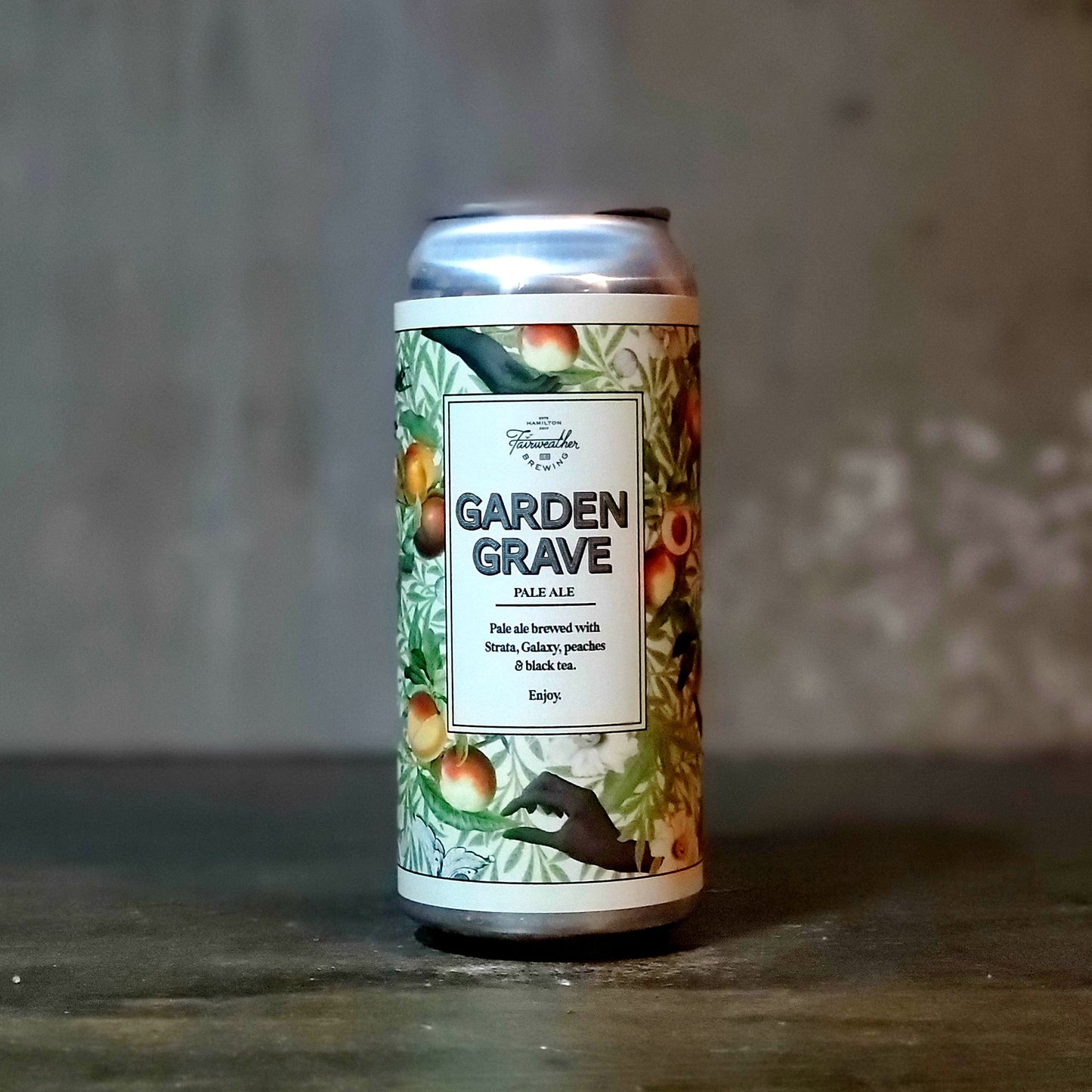 Fairweather "Garden Grave" Black Tea & Peach Pale Ale