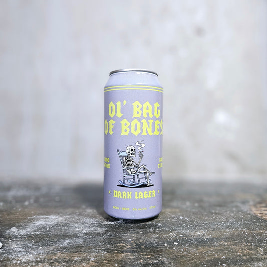 Town Brewery "Ol’ Bag of Bones" Dark Lager