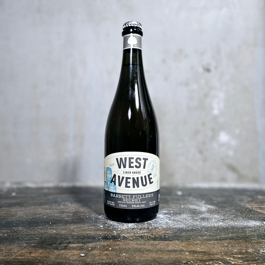 West Avenue "Barrett Fullers Secret" Kentucky Bourbon Barrel Aged Cider